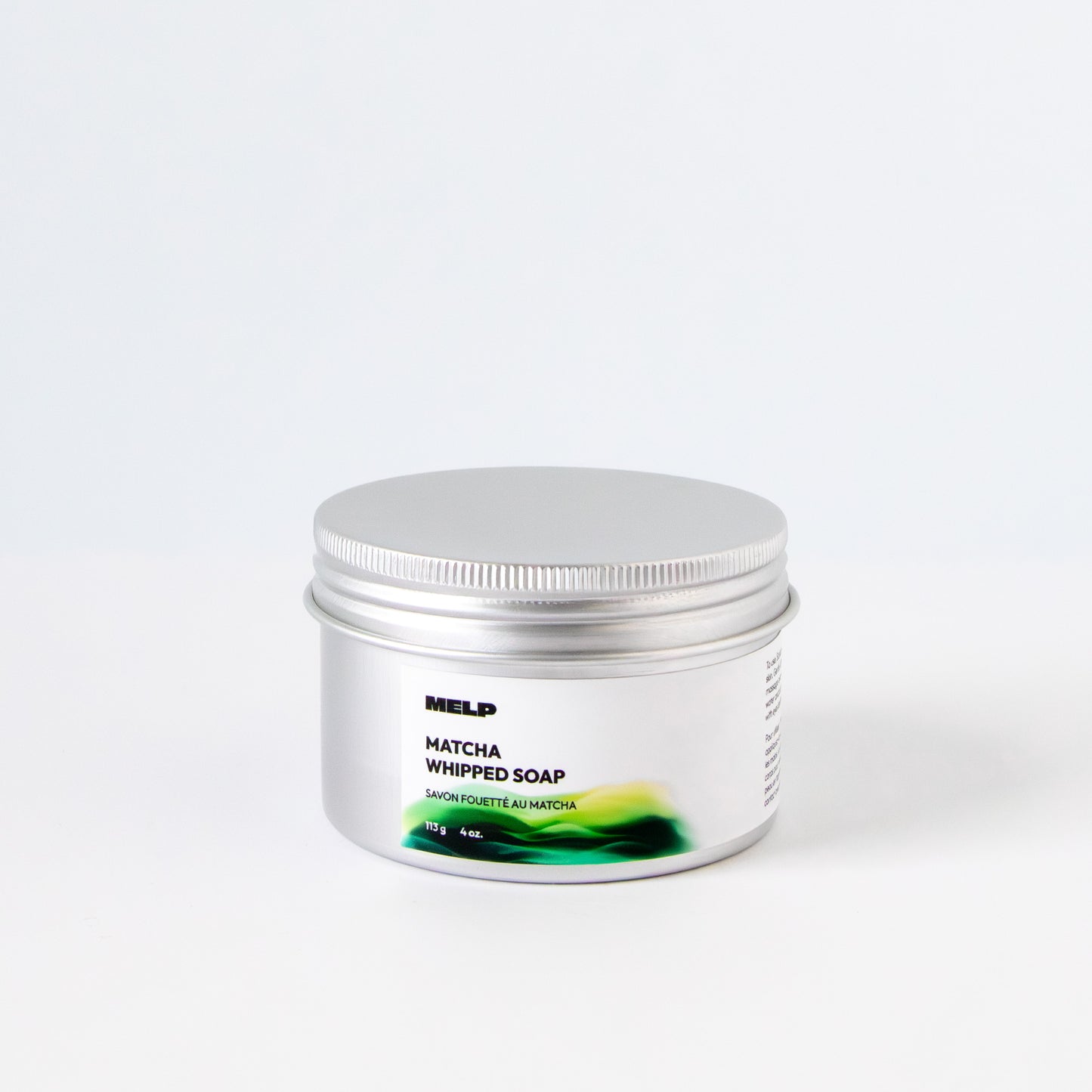 Matcha Whipped Soap - 4 oz. Travel Size