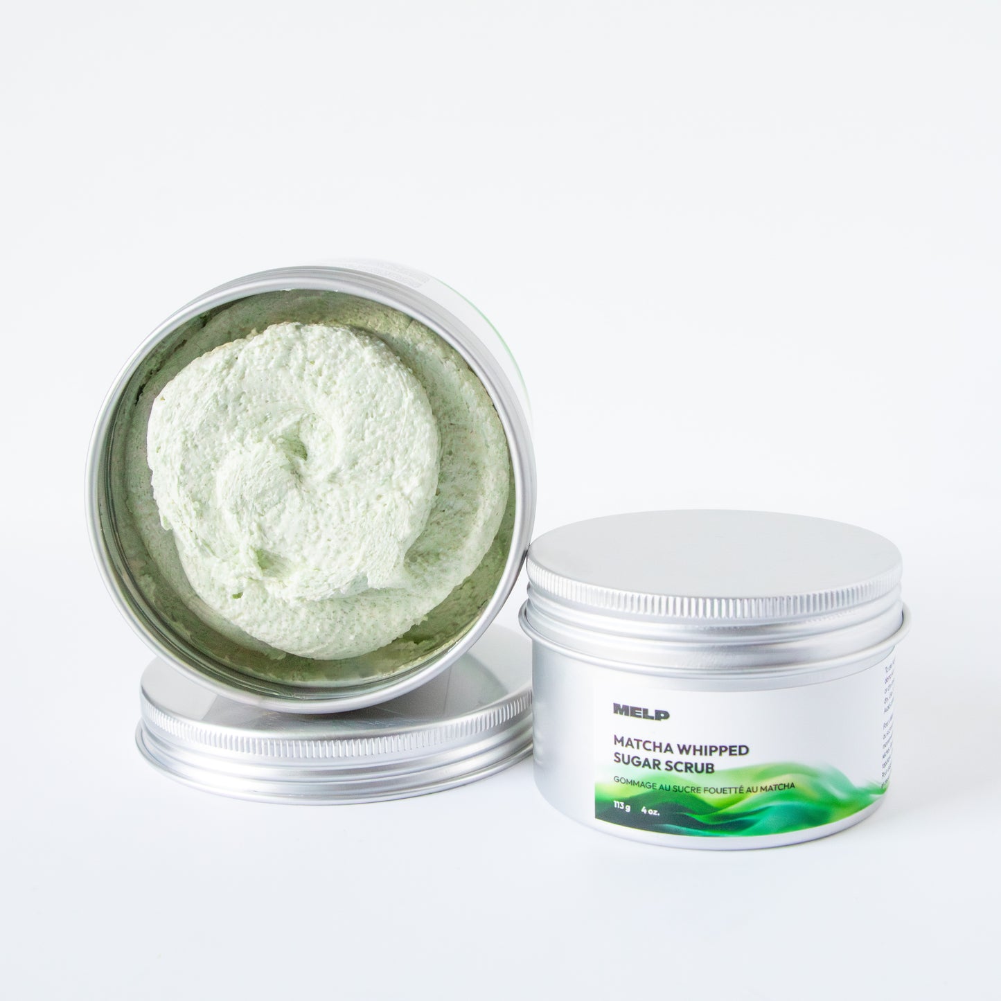 Matcha Whipped Sugar Scrub - 9oz.